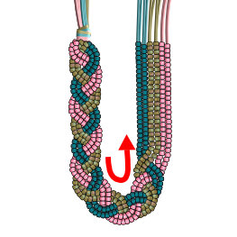 Bella Braid Miyuki 6/0 Necklace Instructionss